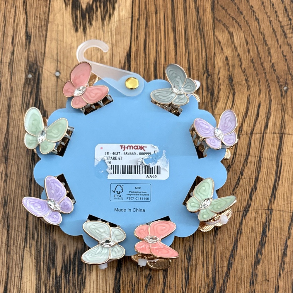 Butterfly Clips - Multicolor - Picture 2 of 7